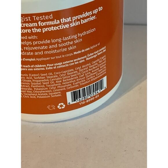 Hempz Sweet Pineapple Honey Melon Body Cream Ultimate Hydration LUX 16oz Seed - Picture 6 of 7